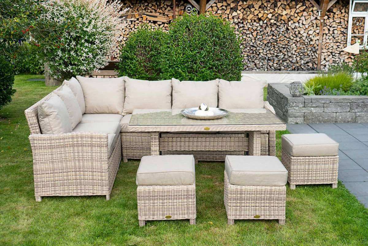 Edle Polyrattan Essgruppen Und Sitzgruppen Too Design Gartenmöbel Too Design Gartenmöbel 9927