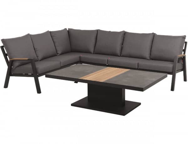 Lindos Loungeset Ecksofa 4-teilig FSC® 100%