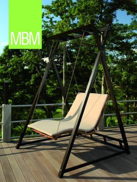 MBM Mirotex-Twist Gartenschaukel "Heaven Swing" : gartenmode.de